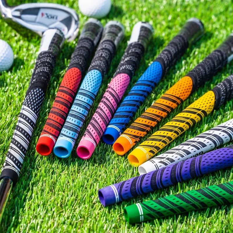 13pcs MCC Golf Grip Men\'s Rubber Golf Grips Cotton Yarn Golf Club Grips Iron Grip and Wood Grip Standard Golf Grip Set