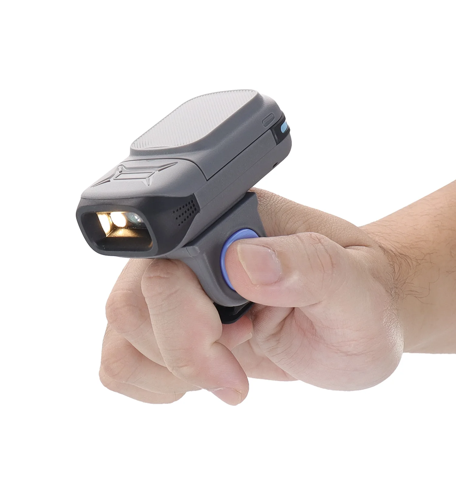 NETUM Mini Portable Barcode Reader Wireless For Wearable UHF RFID Ring Barcode Scanner Fast Scan Stock Warehouse Inventory