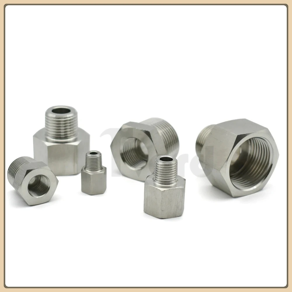 304 Stainless Steel Reducing Connector Adapter BSP 1/8 