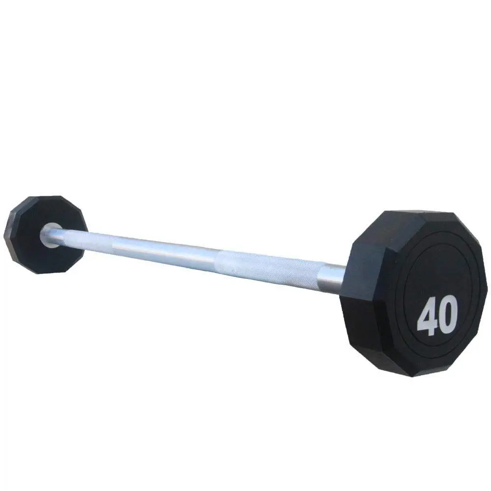 

10Sided Fixed Urethane Encased Straight Barbell