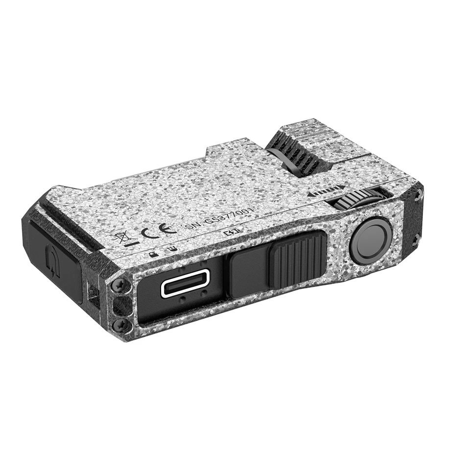 WUBEN G5 USB C ricaricabile piccola torcia a LED con regolazione continua tascabile EDC torcia luci rotazione di 180 gradi lanterna regalo RGB