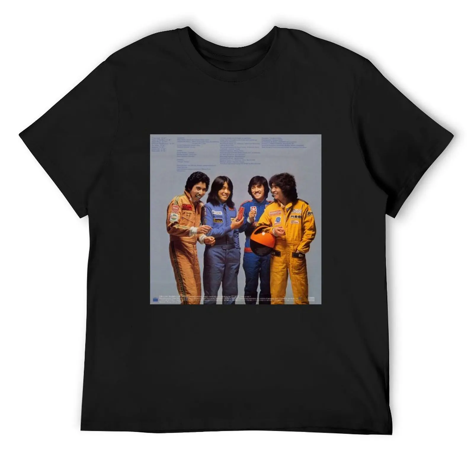 Casiopea band photo album T-Shirt man t shirt vintage graphics heavy weight t shirts for men