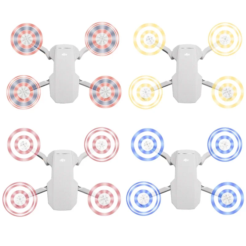 8/16Pcs 4726 Cánh Quạt Cho DJI Mini 2/SE Máy Bay Không Người Lái Ánh Sáng Đạo Cụ Lưỡi Dao Thay Thế Cánh Quạt Dự Phòng phần cánh Quạt Bảo Vệ Nhẫn
