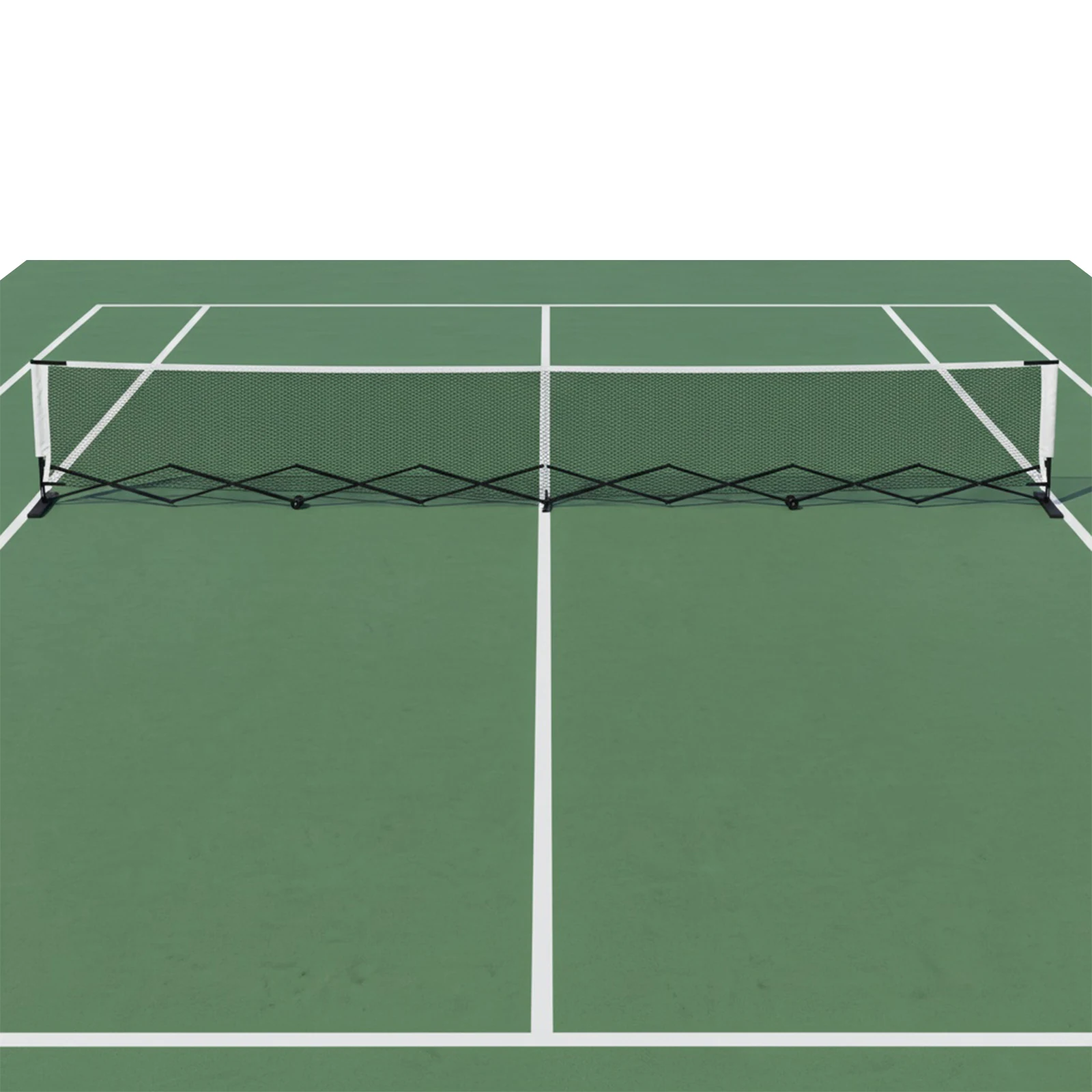 

Retractable Pickleball Net - Durable and Lightweight Indoor/Outdoor Portable Pickleball Net with Steady Metal Frame
