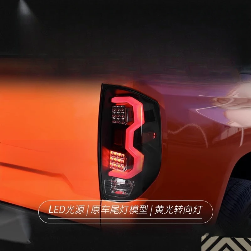 

Подходит для Toyota Tundra 2014-2020: Модифицированный светодиодный задний фонарь в сборе (ходовые огни, стоп-сигнал, указатели поворота)
