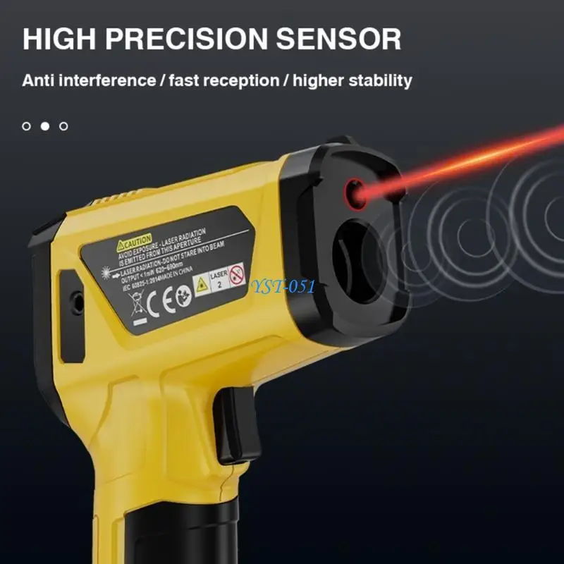 

E15A Mestek Handheld Thermome Tempret Dempret LCD -дисплей