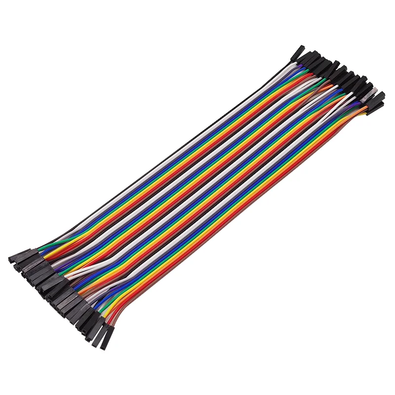 Dupont Line 10/15/20/30/40 ซม.40Pin ชายชาย + ชายหญิงและหญิงสายจัมเปอร์ Dupont สําหรับ DIY ชุด