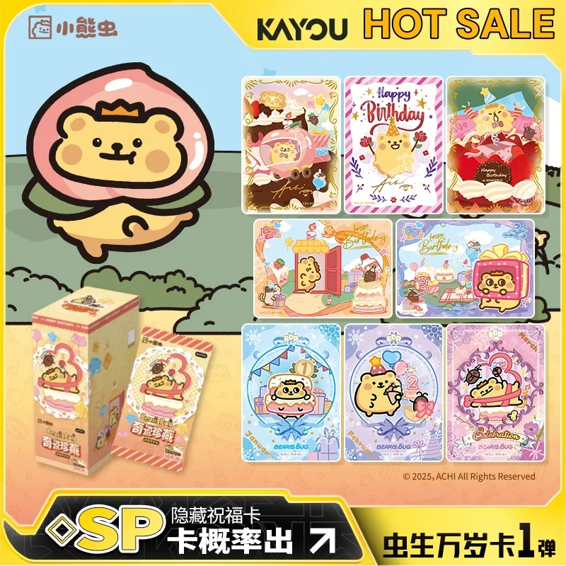 

Подлинная в наличии Kayou Isopod Card Miracle Collection Long Live The Isopod Life Высококачественная коллекционная карта аниме подарок на день рождения