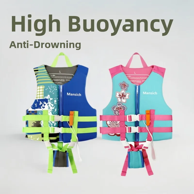 portable-children's-chlorine-butyl-rubber-zipper-life-jacket-high-buoyancy-swimming-vest-water-safety-device-mansich-jsy-929
