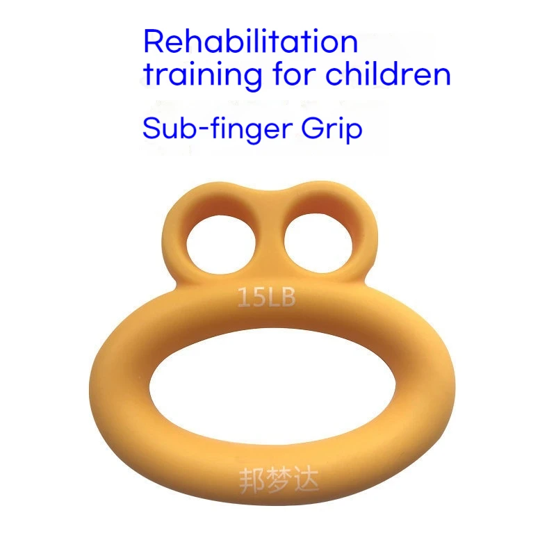 

Children Soft Silicone Finger Grip Strength Finger Recovery Trainer Exercise Carpal Expander Muscle Workout Rehabilitation Tool