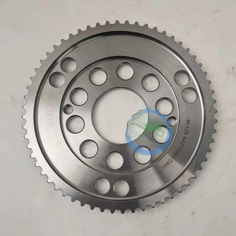 60T Internal Ring Gear 84270062 Construction Machinery Replacement Spare Part for 580N 580SN 580SN WT 590SN Backhoe Loader