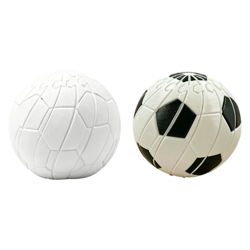 Kreatives Fidgets-Spielzeug in Fußballform, zusammendrückbar und dehnbar, Squeeze Soccer 3XUF – Detail 10