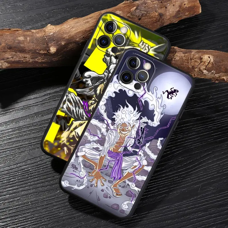 Cartoon Shanks Luffy Zoro Funda For iphone 17 Case For iPhone 16 15 11 12 13 Mini 17 Pro Max 16 Plus 17E 16E Air Case Soft Cover view 3