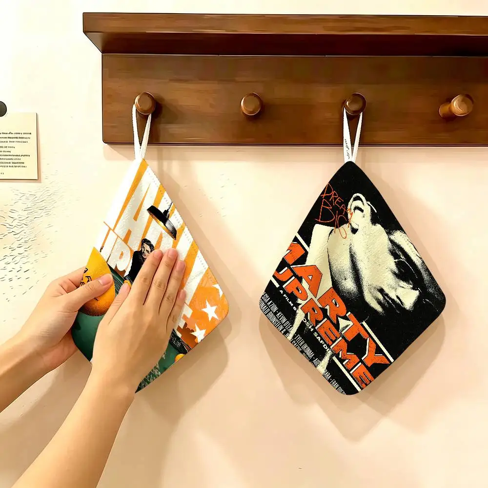Movie M-Marty Supreme Reusable Hanging Kitchen Towel, Polyester Cotton Soft Fabric for Office Home Daily Life
