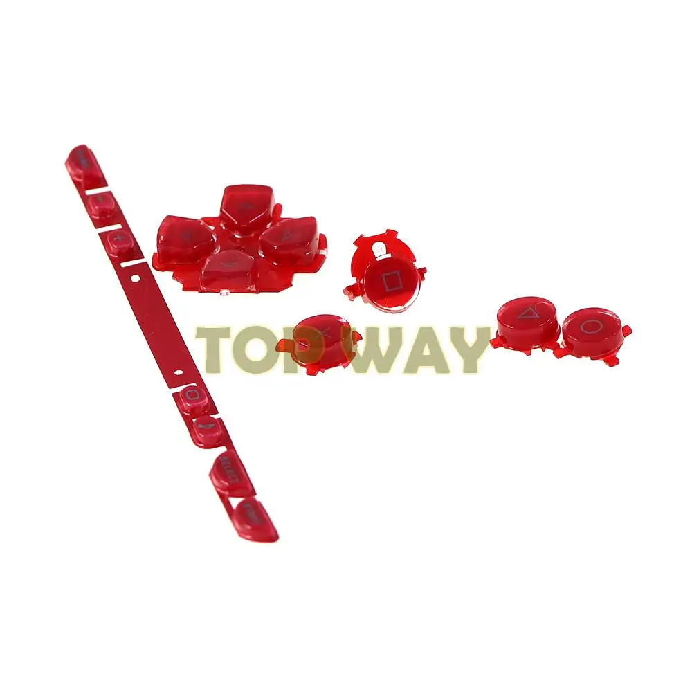 10 set pulsante Home multicolore sinistro destro Seleziona pulsanti Strat Set D-pad per sostituzione console PSP 1000 PSP1000