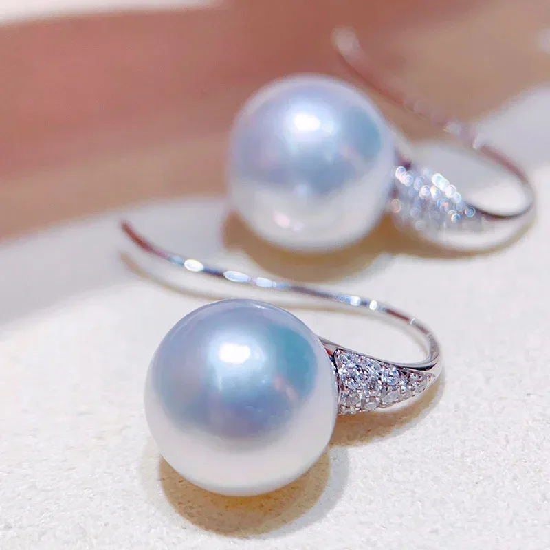 2026 New European and American Pearl Zircon Earrings for Women, Fashionable  Elegant Temperament, Popular Jewelry Accessories