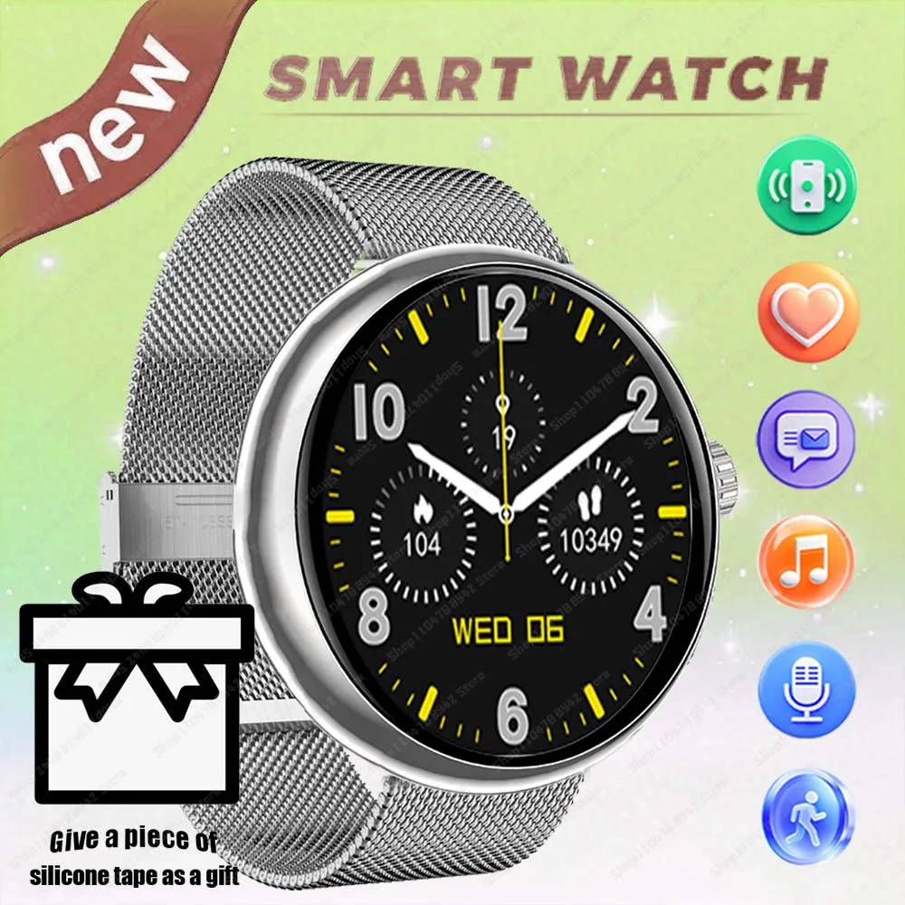 

Vitality Smartwatch Male Global Version 1.5 HD Display App Control Bluetooth Call Diy Faces Christmas Gift Multifunction watches