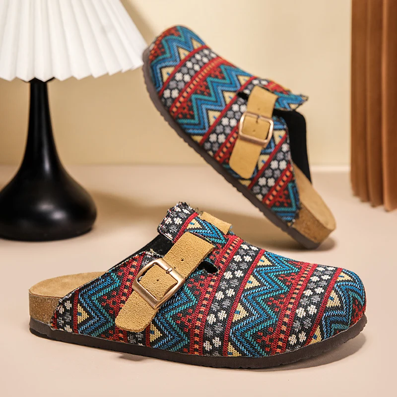 Zomersandalen voor heren Vrijetijdsschoenen Ademende wandelschoenen Antislip Lichtgewicht sneakers Heren Comfortabel rijden Luie schoenen