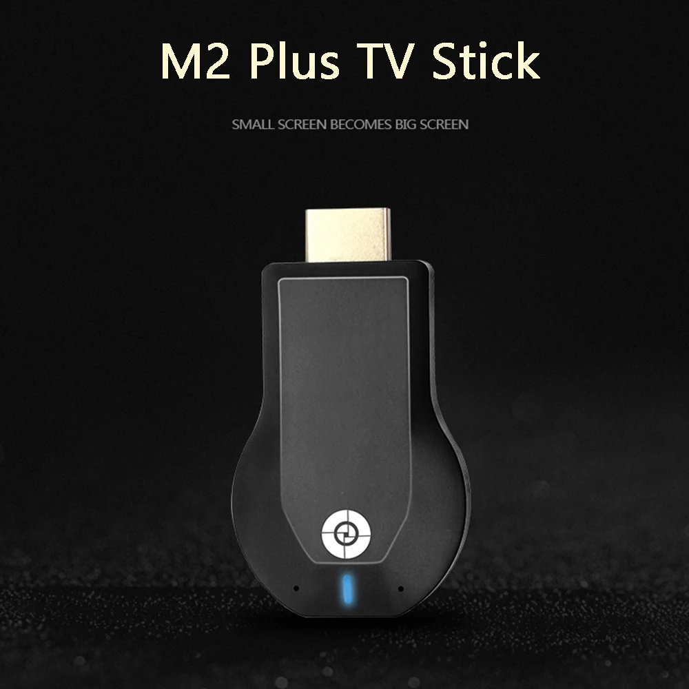 Receptor Dongle de TV inalámbrico con pantalla WiFi de 1080P, compatible con HDMI, TV Stick M2 Plus para Android IOS Windows Mac