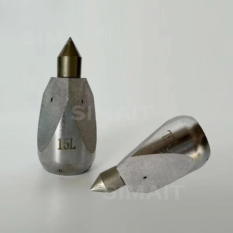 G3/8 Stainless Steel Rotating Sewer Nozzle | 15L High Pressure Drain Cleaning Jetter Nozzle for Pipe
