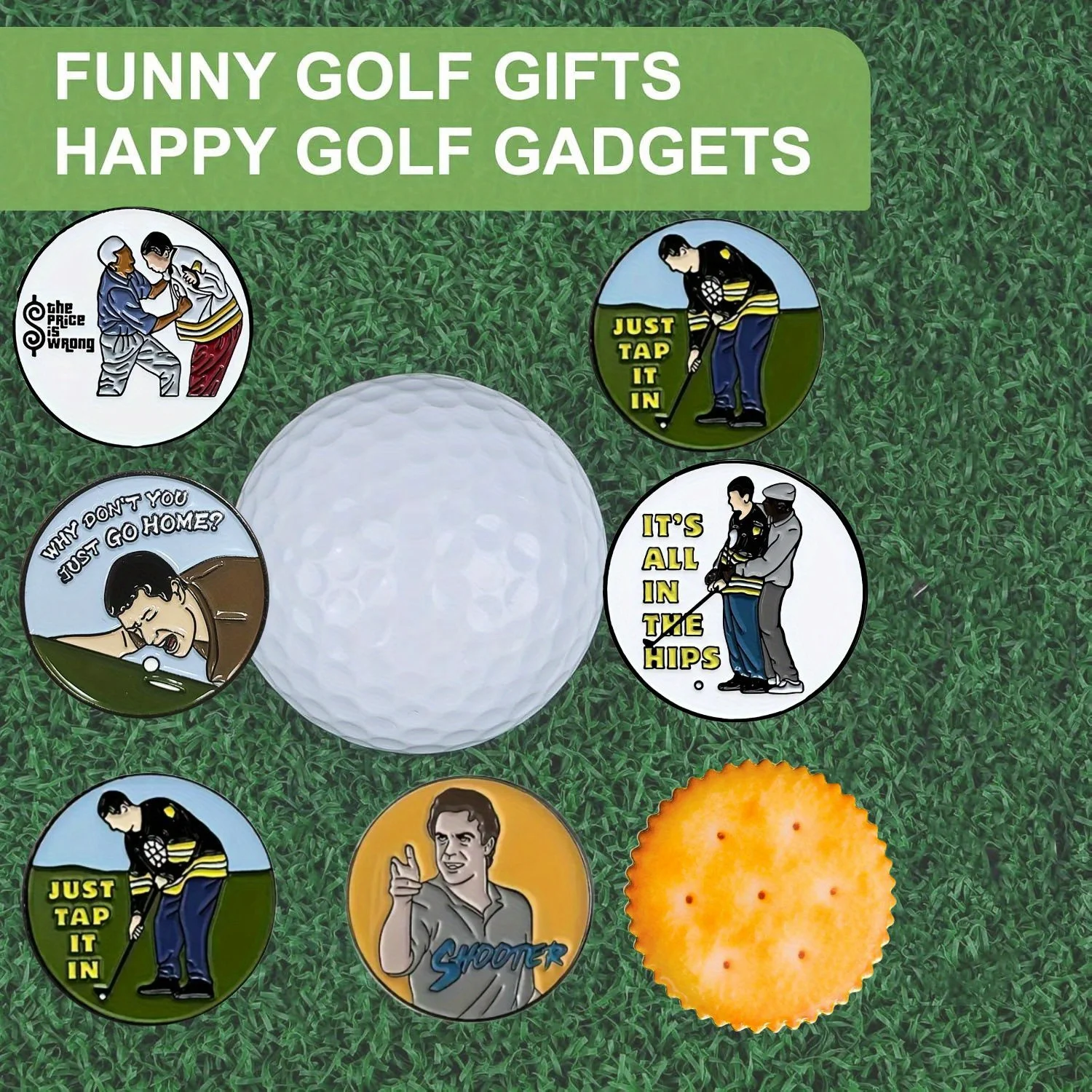 Thumbnail 2 - #36 Trending Golf Ball Markers Right Now