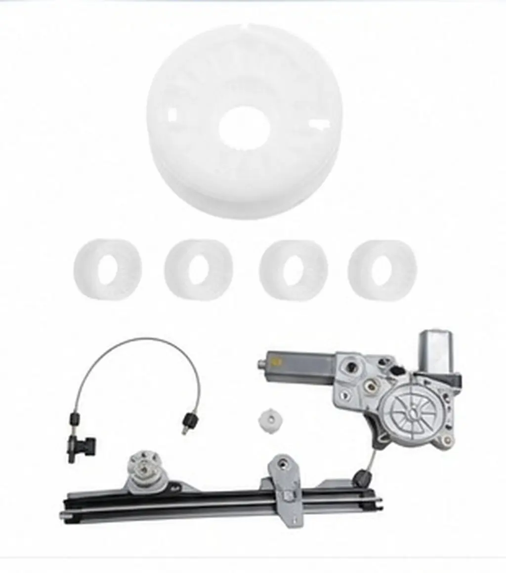 5Pcs Window Regulator Drive Gear Kit Plastic Motor Gears for Vehicle Window Lift Repair Smooth Operation Car Maintenance Tool