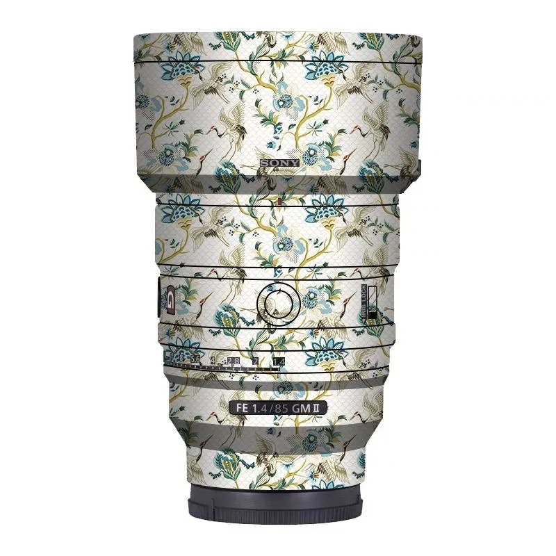 Niestandardowa naklejka na obiektyw Sony FE 85mm F1.4 GM II Naklejka na obiektyw aparatu Winylowa folia ochronna SEL85F14GM2 85 1.4 F/1.4 M2