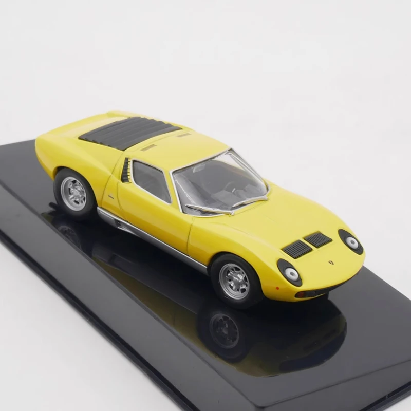 Ixo diecast escala 1:43 miura esporte carro liga modelo de carro produto acabado simulação série brinquedo automóvel lembranças coleção