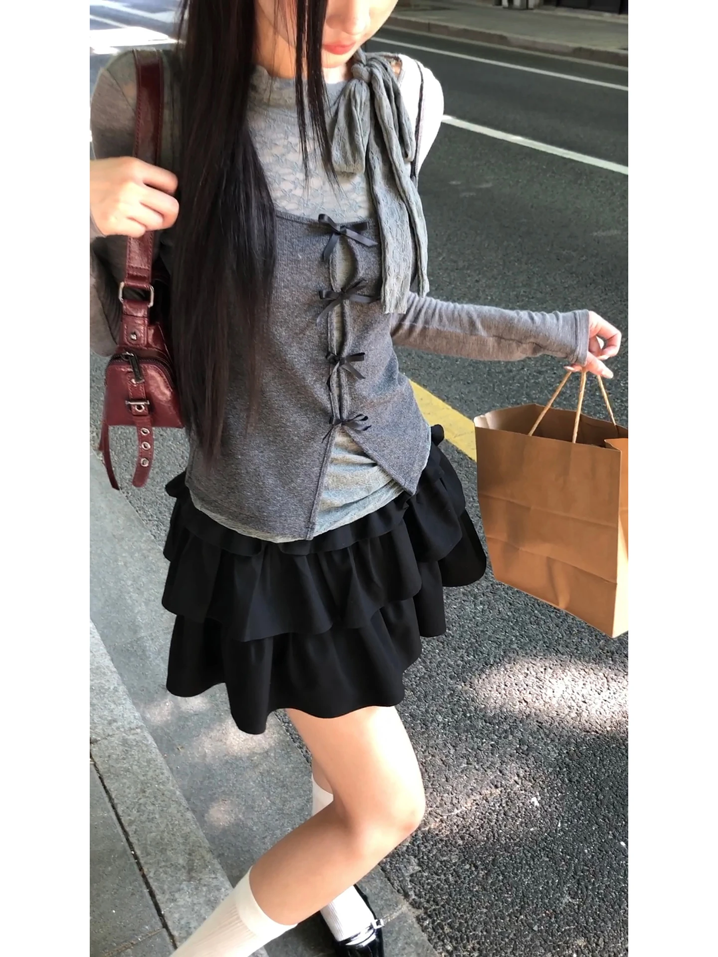 

Bla A-Line Skirt Women's Sli Baking Cake ort Skirt Bodycon Low Waist Polyester Blend Fabric Commute Simple Sle