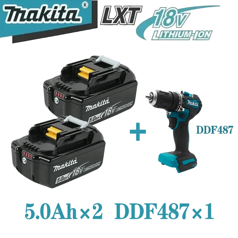 Superaanbieding 100% originele Makita 18V batterij, voor Makita BL1850 BL1840 BL1830B batterij, 6.0Ah 9.0Ah LITHIUM batterij, snellader
