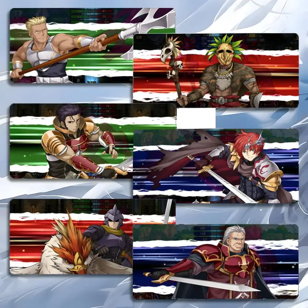 Classic Strategy Game L-Langrisser Mouse Pad Mousepad Large Gaming LockEdge Thickened PC Table Desk Mat