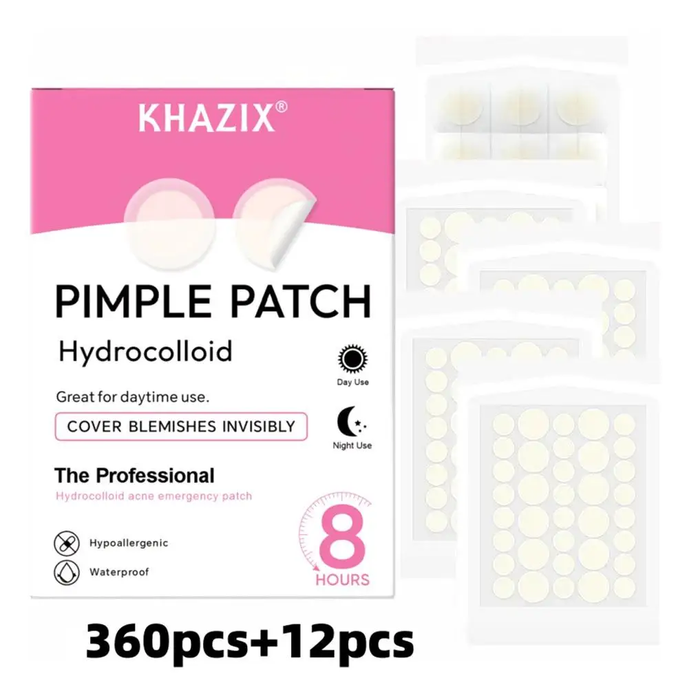 Face Acne Patch Mixed Dot Sizes Pimple Patches Invisible Skin Care Deep Covering Acne Skin-Friendly Pimple Conceal Sticker