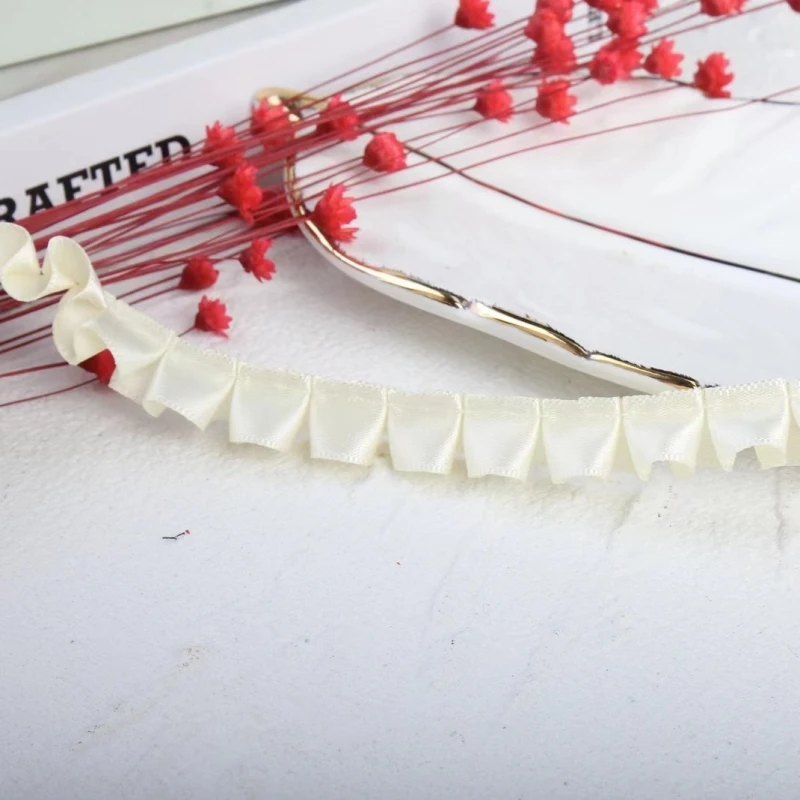 1.2CM di larghezza moderno ricamo tessuto di pizzo fai da te Applique collare Trim nastro cordoncino cucito regalo nastro abito da sposa panno Decor