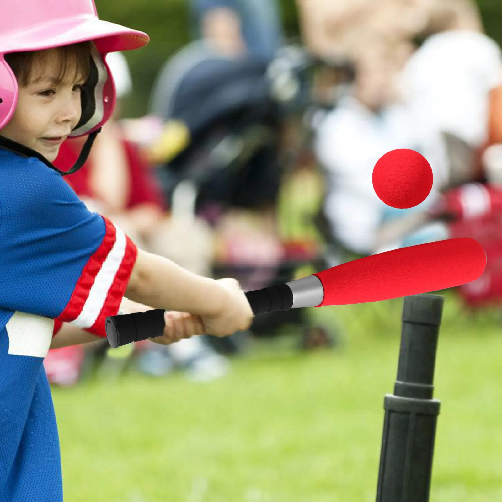 

1Set Baseball Bat and Ball Set Lightweight Safe Soft Material for Indoor Outdoor Sports Training Development