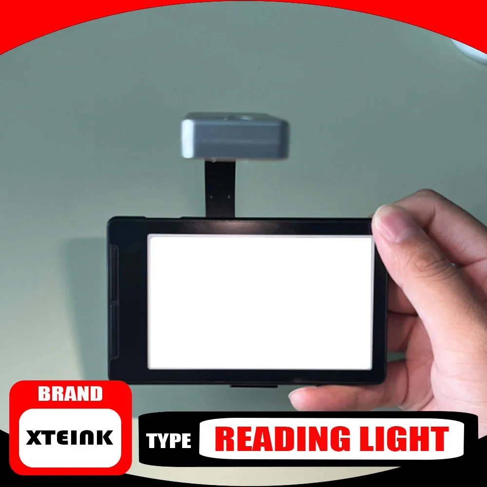 

Reading Light FOR XTEINK X4 Electronic Paper Book Reading Fill USB Eye Protection LED Light Rechargeable Book Clip Lamp Durable