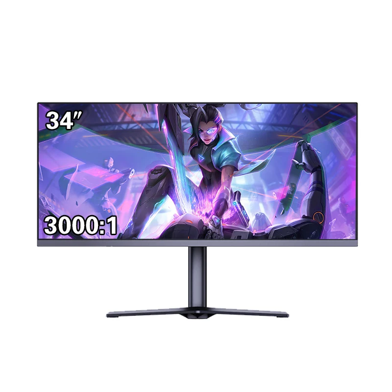 

34 Inch 240Hz HDR400 1500R Curvature Gaming Scrern Monitor HVA PC Monitor with Speaker Display Dp+hdmi