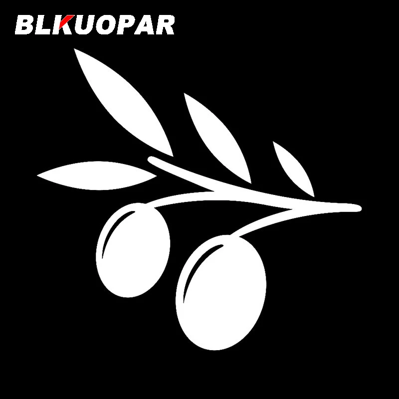 BLKUOPAR Olive Fruit Car Stickers Waterproof Decals Creative Car Assessoires Air Conditioner Scratch-Proof Funny JDM Decoration