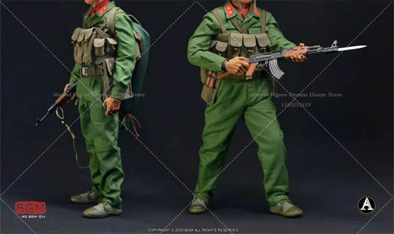 BGM 1/6 مقياس الحملة التعاونية المدنية العسكرية الذكور الملابس القتالية ل 12 بوصة عمل الشكل الجندي BGM-014A BGM-014B #3