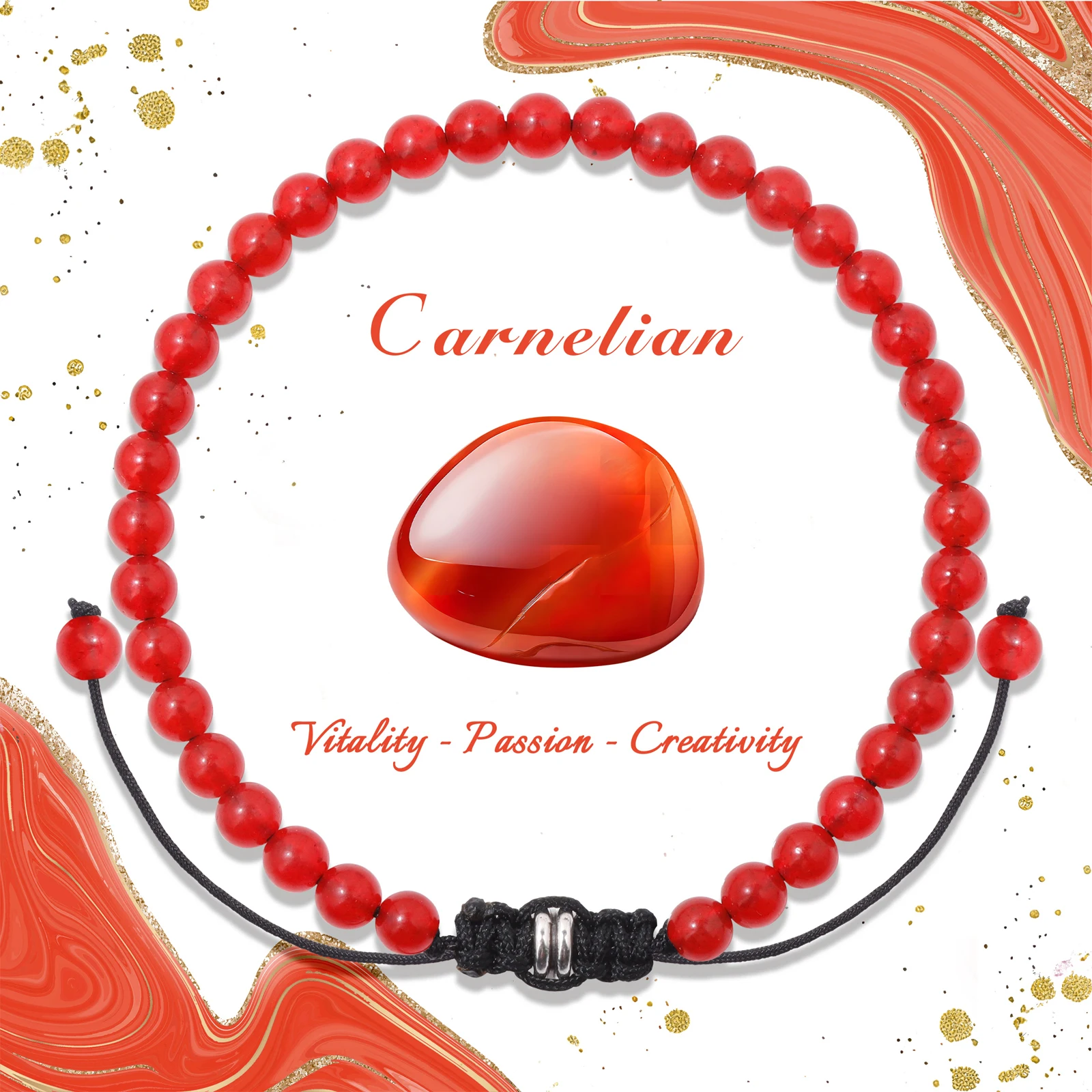 Bracciale con perline di citri - Health Wellness Products recensione e prezzo