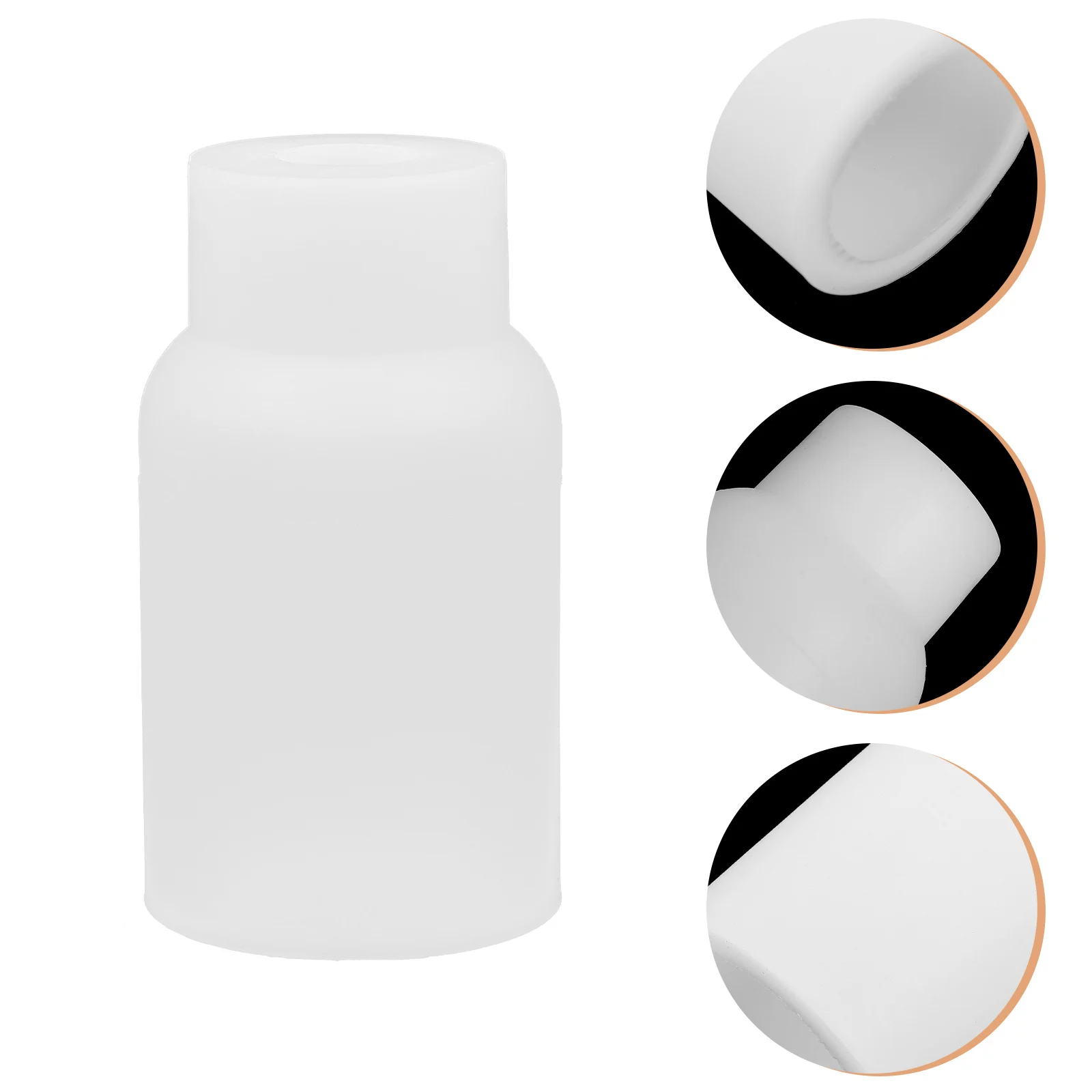 

3D Reusable Silicone For Diy Epoxy Resin Crafts Transparent Lightweight Portable Vase Making Tool Flower Ware Mould Ornament