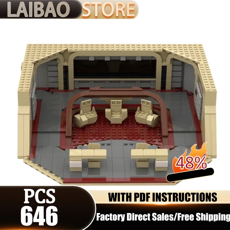 

Конструктор Star Movie Model Moc: Мост нового поколения, диорама, технологические блоки, подарки, рождественские игрушки, наборы для сборки своими руками