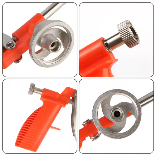 Foam Expanding Spray Gun Professional Foam Spray Gun Foaming Jet Glue Gun Metal Polyurethane Trigger Spray Sealant Caulking Tool - Image 6