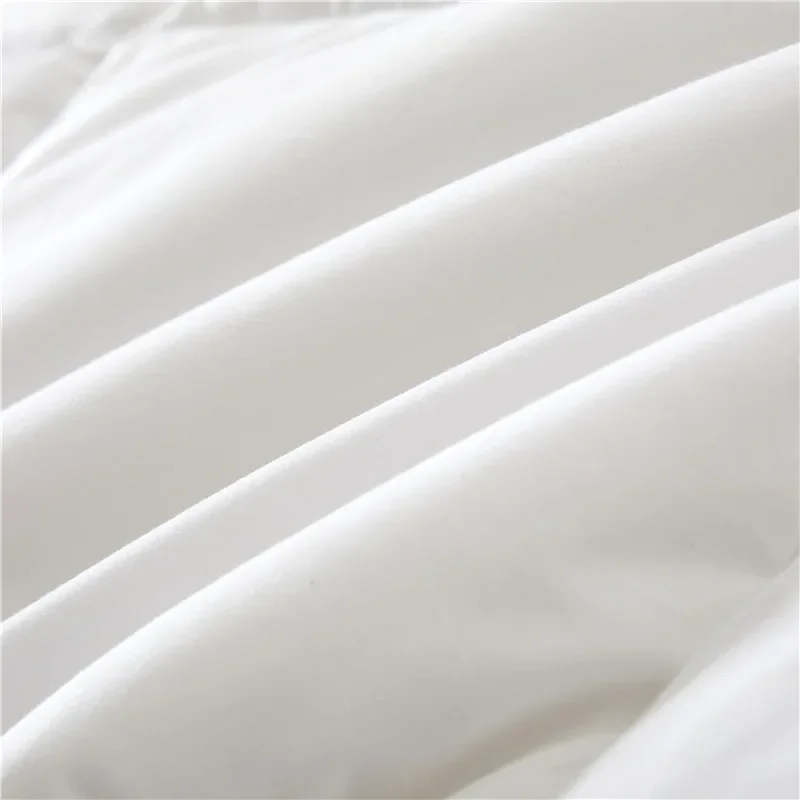 133x100 Jet Weave Cotton Comforter  Soft Feather Proof Cotton Duvet Insert for Home Hotel All Season Spring Autumn Winter Summer