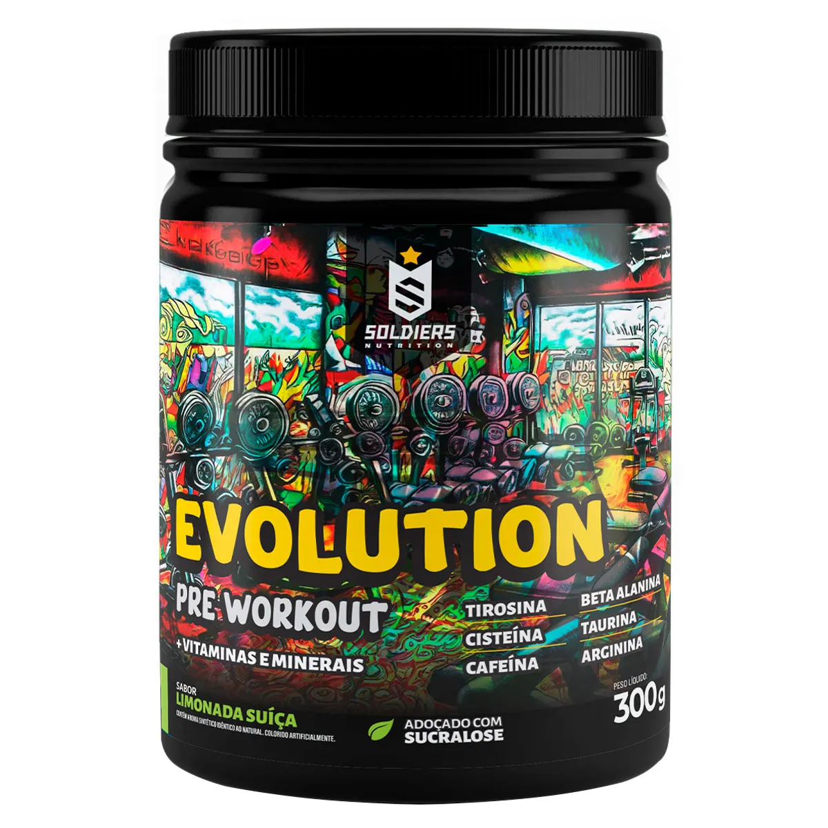 Pre Workout Evolution 300g - Soldiers Nutrition