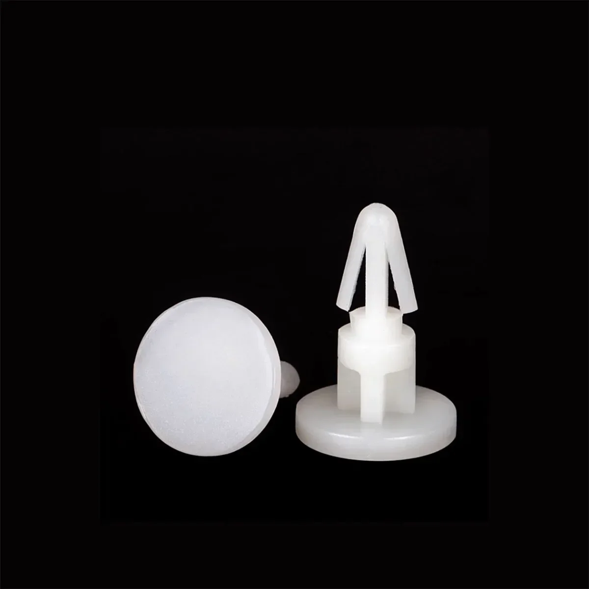 

Flat Bottom Nylon Aircraft Type Isolation Column, Plastic Buckle Type PC Board Cushion, Column Opening 3-4 mm