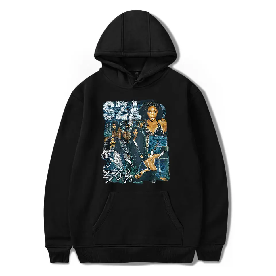 

2024 SZA-SOS Hoodies Vintage Good Days Shirt Sos Tour Outfit Merch SZA SOS Sweatshirts Trend Casual Street Clothing SZA Hoodie