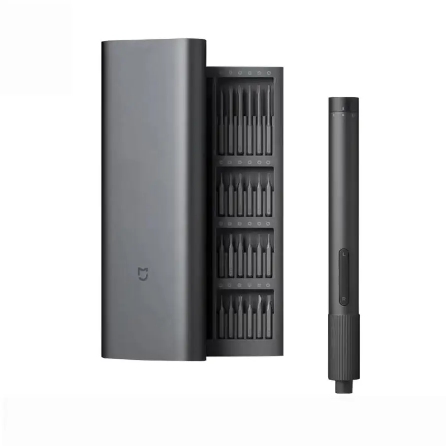 Xiaomi Mijia elektrische precisieschroevendraaier, magnetische schroevendraaierset, 2 versnellingen koppel, 400+ schroef S2 stalen precisiebit - afbeelding 2