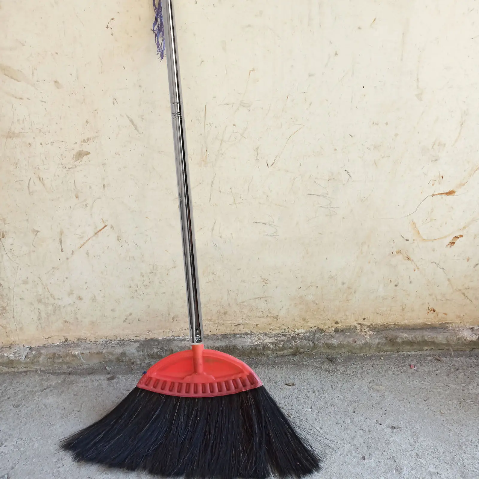 

Ручка для швабры из нержавеющей стали, 3-секционная, регулируемая, с эргономичной рукояткой, для уборки пола, пластиковая/металлическая, сменная