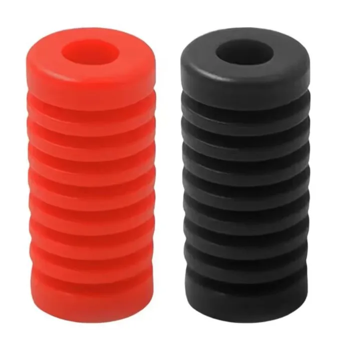 1 قطعة معدات الدرجات النارية العالمية رافعة تحول دواسة القدم وسادة غطاء مطاطي لياماها R1 R6 R7 MT09 لكاواساكي نينجا لهوندا #4