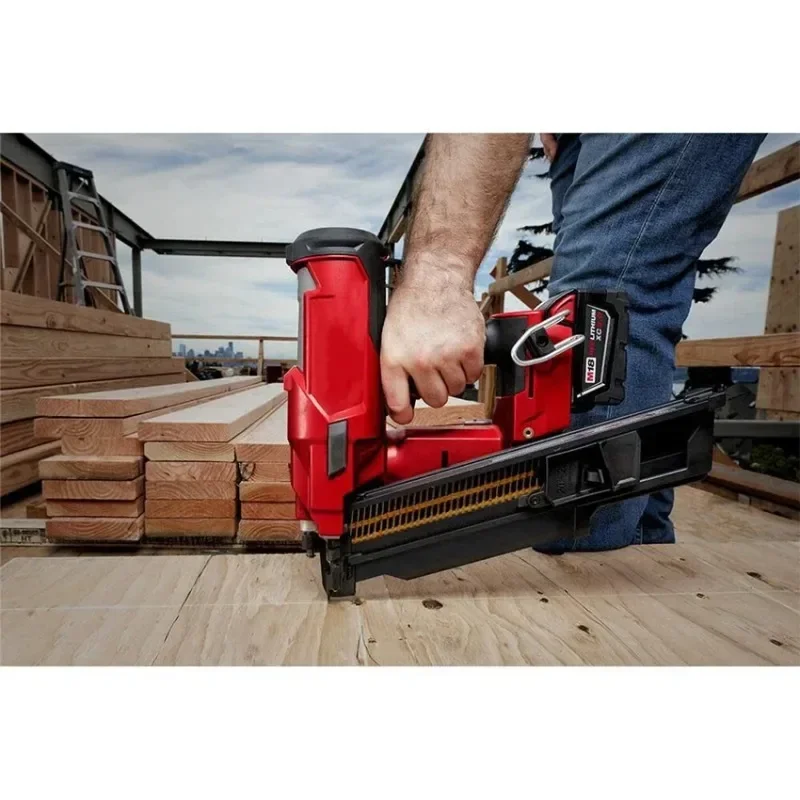 

2744-20 Lithium Ion Electric Nail Woodworking Tools 21 Degree Framing Nailer 18V Brushless